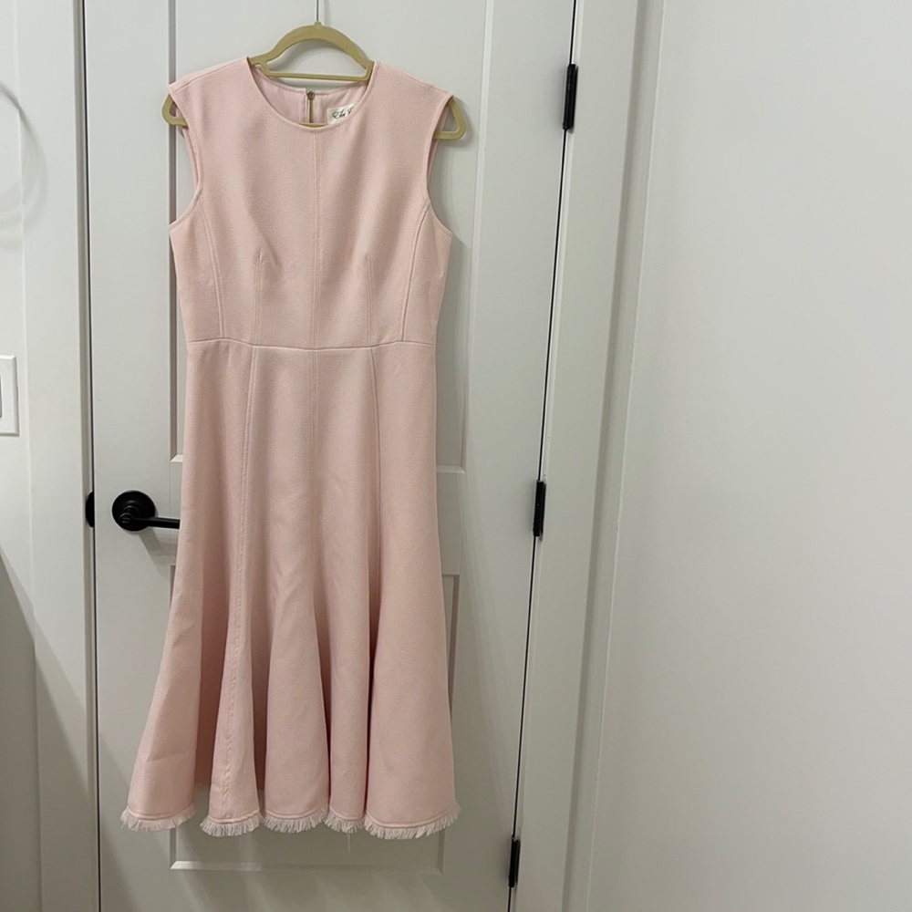 Pink A-line dress